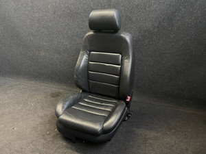 LEDER Beifahrersitz Sportsitz Audi A6 S6 4B Sitz Ausstattung schwarz