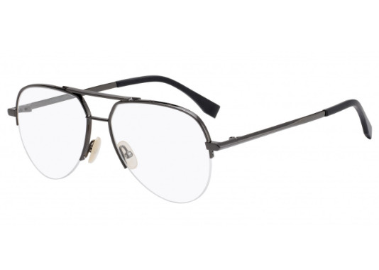 Оптические очки Fendi Eyeglasses FFM0036 V81 в оправе из оружейного металла диаметром 55 мм 29890₽