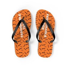 Fashionable Tees Deal With It Pattern Crusta Flip Flops