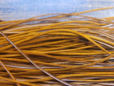Full or Half Set of Sized DYED BROWN  Dry Fly Rooster Saddle Feathers Fly Tying