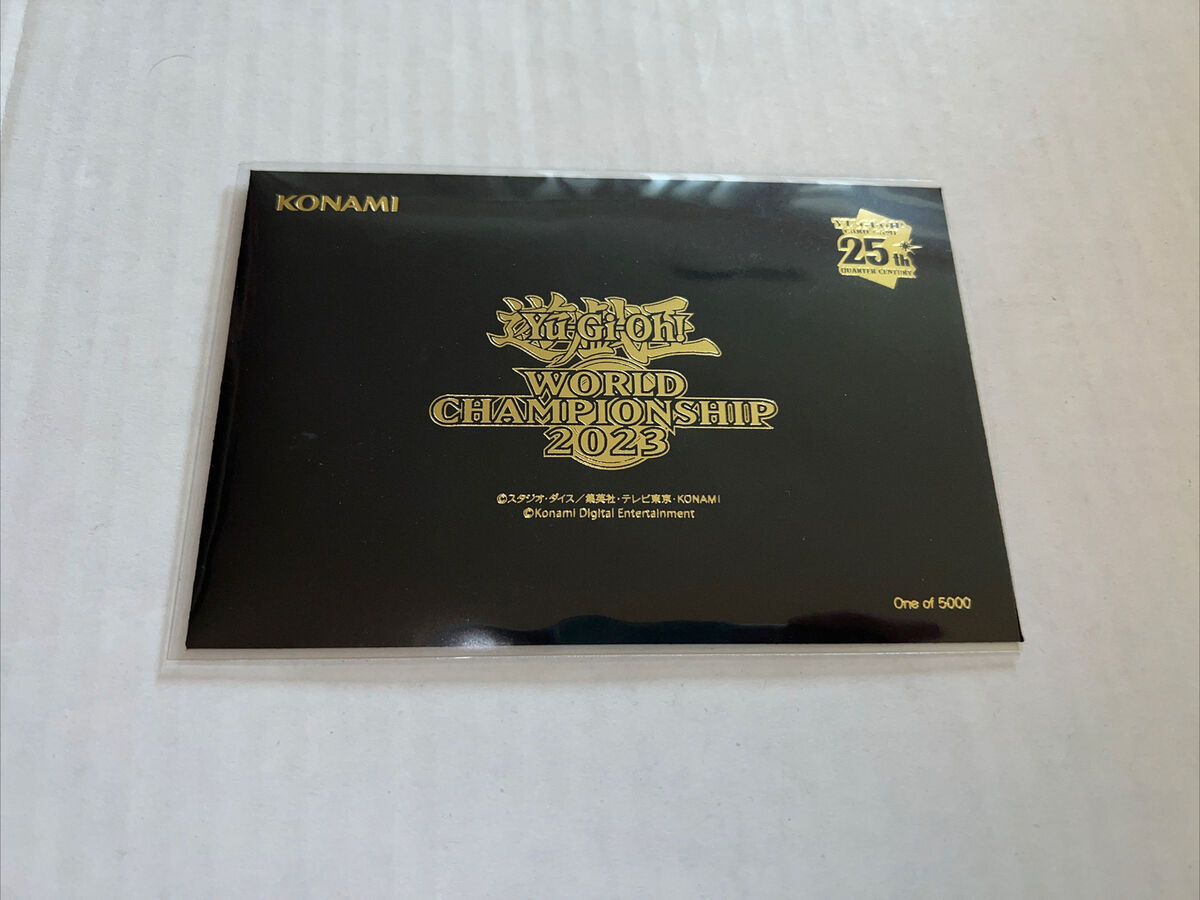 Yu Gi Oh World Championship 2023 Envelope No.MY3583 SEALED Yu Gi Oh World Championship 2023 Envelope No.MY3583 SEALED