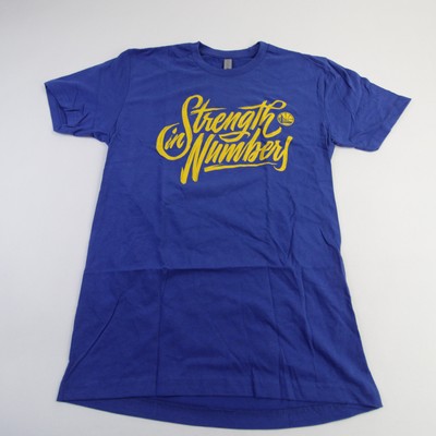 Golden State Warriors Next Level Short Sleeve Shirt Men's Blue New