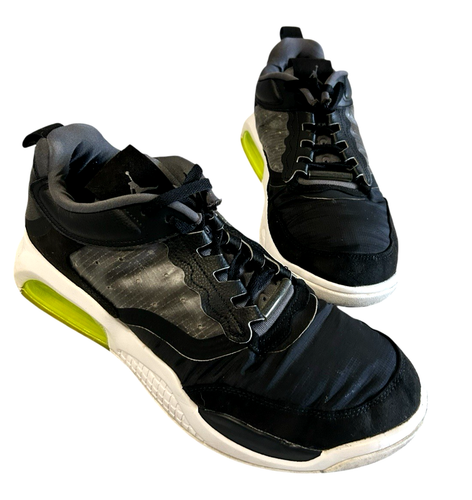Nike Air Jordan Max 200 Mens Black Volt White Shoes Sneakers CD6105-007 Sz 11.5 - Picture 2 of 15