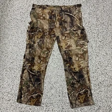Game Winner Pants Mens 2XL Realtree Camo Hunting Cargo Utility Pants Adjustable