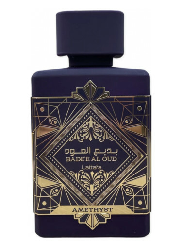 Lattafa BADEE AL OUD AMETHYST 100ml（開封済） Bade'e Al Oud Amethyst by Lattafa 100ml EDP Spray - Express