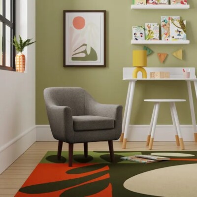 Eddie Luna Grey Kid's Chair UK