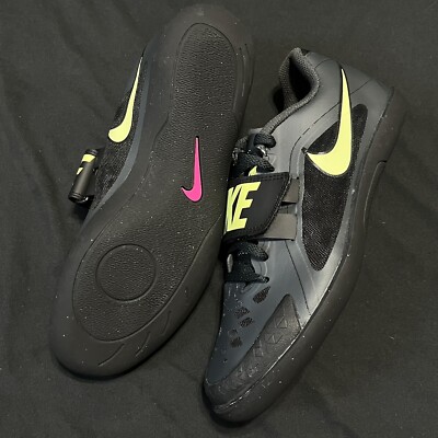 Nike Zoom Rival SD 2 Rotational Black Throwing Shoes 685134-004 Men's Size 9