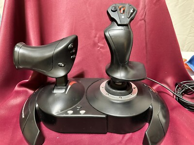 Thrustmaster T-Flight Hotas X Joystick for PC & PS3 Flight  V.2 Tested Working