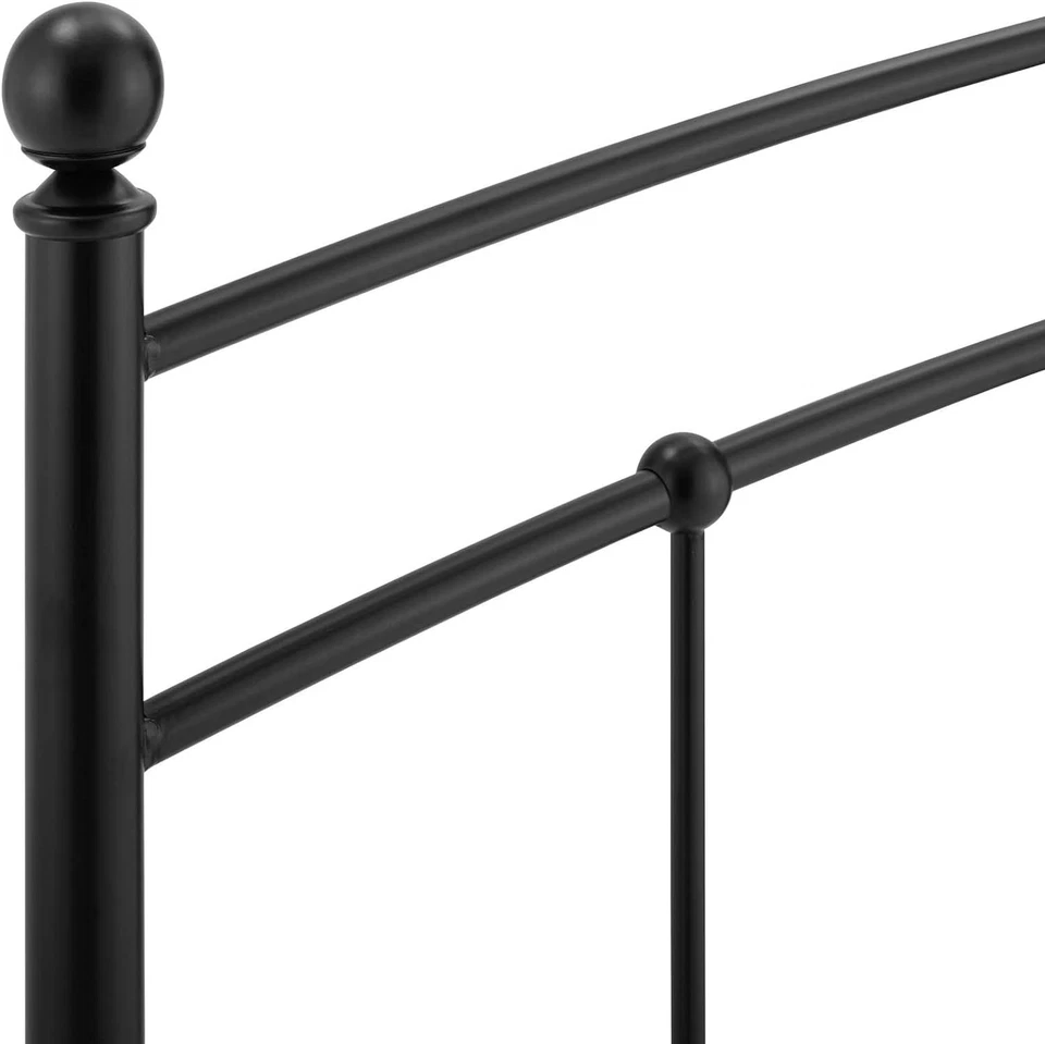 Abigail Twin Metal Headboard in Black - Image 4 of 4