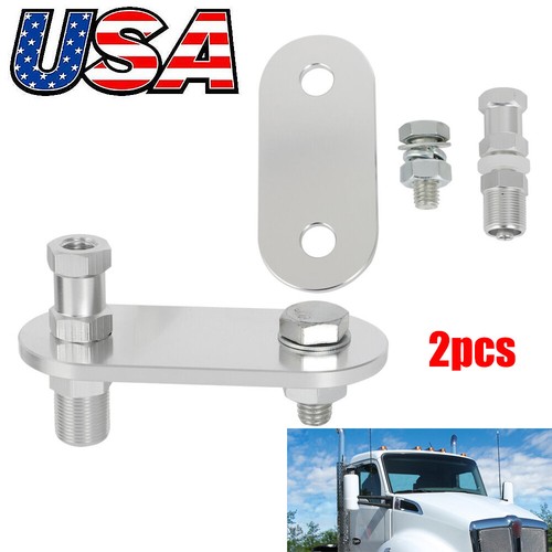 For Peterbilt 579 389 CB Radio Antenna Mount Bracket Kenworth 660 680