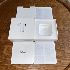 Genuine Apple Airpods 2nd Generation BOX ONLY - includes instruction manual