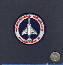 McDonnell Douglas F-4 PHANTOM USAF ANG US NAVY USMC Foreign 3"  Squadron Patch