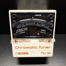 Used Boss TU-3S Chromatic Mini Guitar Pedal T...