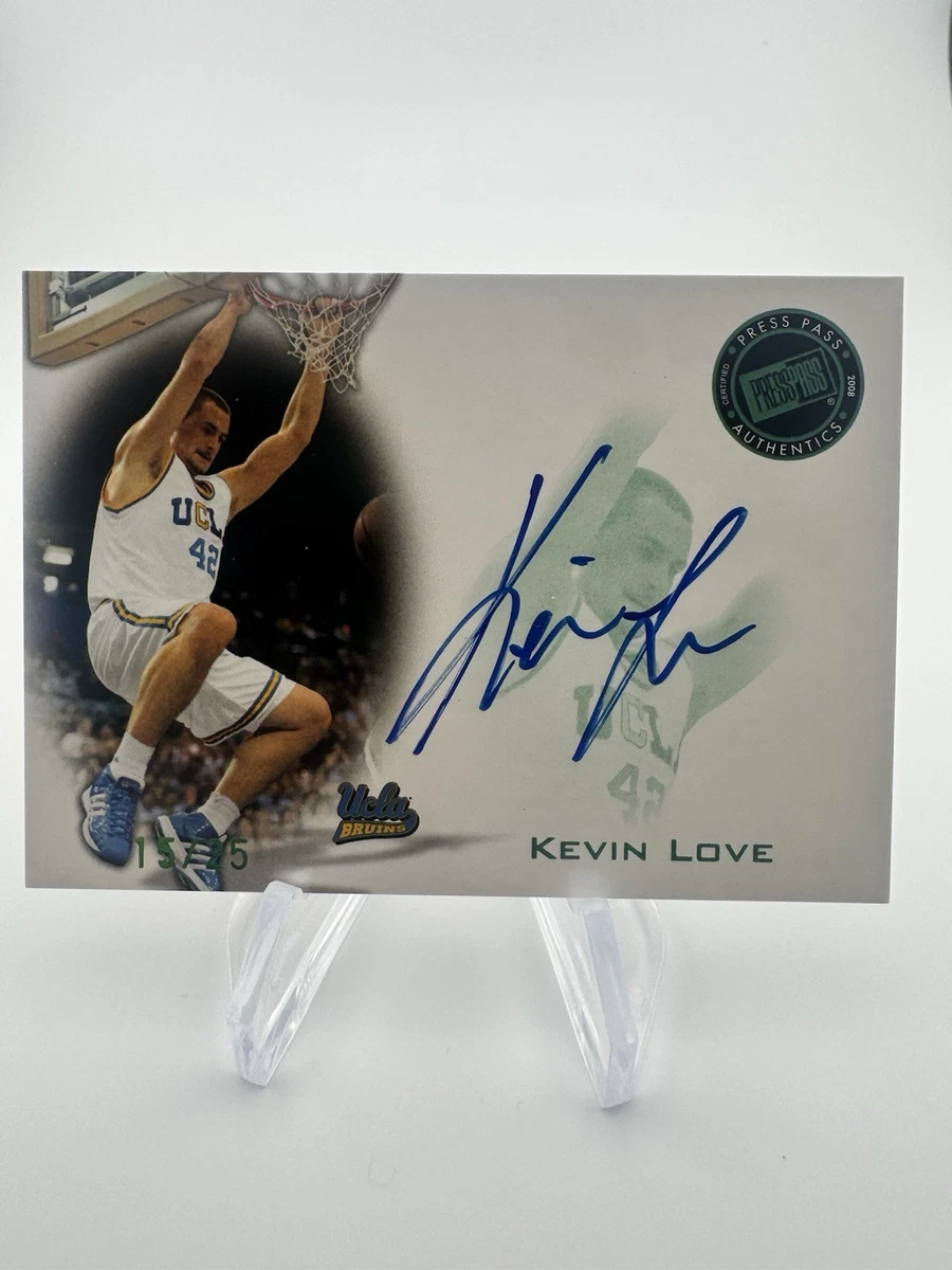 Kevin Love Basketball Autographed Rookie Sports Trading Cards 