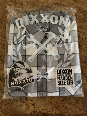 DIXXON FLANNEL CO. - ''The Madden''  Oakland Raiders - Men's  4XL  SOLD OUT