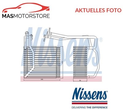 VERDAMPFER KLIMAANLAGE NISSENS 92194 P FÜR FORD TRANSIT 2.4L,2L,2.3L