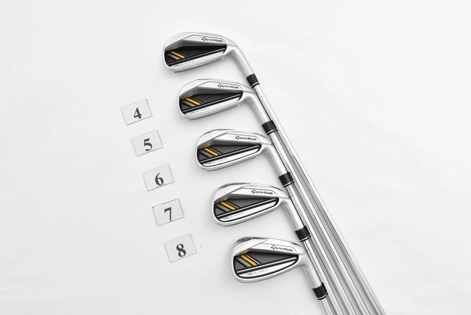 9pcs TaylorMade ROCKETBLADEZ Iron set 4-5-6-7-8-9-P-A-S Flex Stiff KBS RH Irons - Image 4 of 4