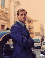 Armie Hammer Signed Autographed 11x14 City Photo ACOA