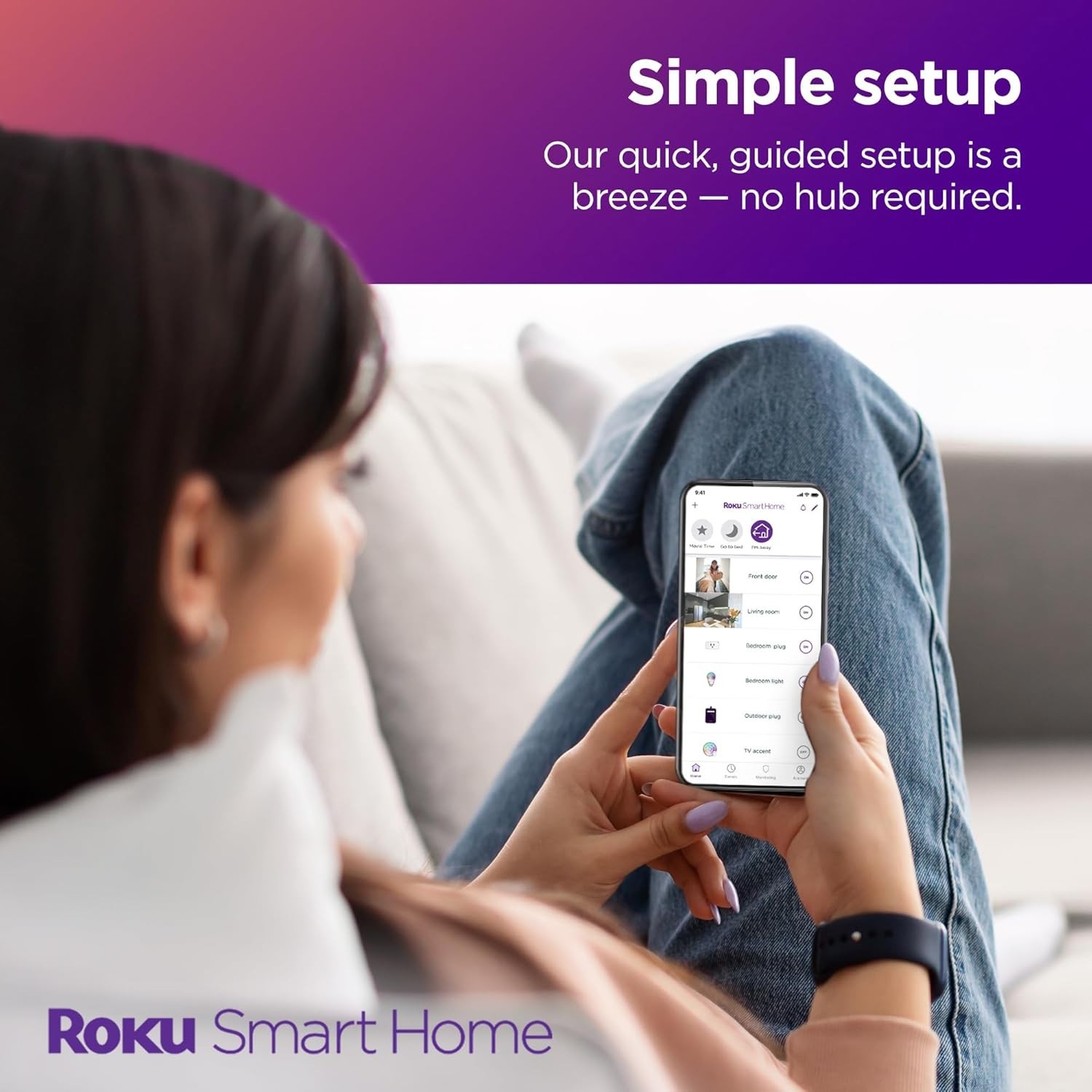 Roku Smart Home Indoor Smart Plug SE (2-Pack) 15 Amps