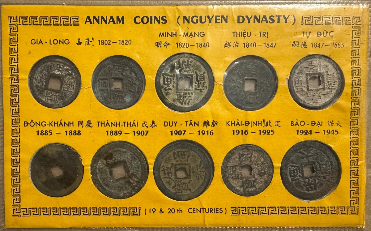 Vietnam/Annam Minh Mang ( Nguyen Dynasty 1802-1945) 10 Different