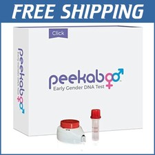 FDA-Cleared Early Gender DNA Test Kit: Peekaboo Click for 99 Accurate Results
