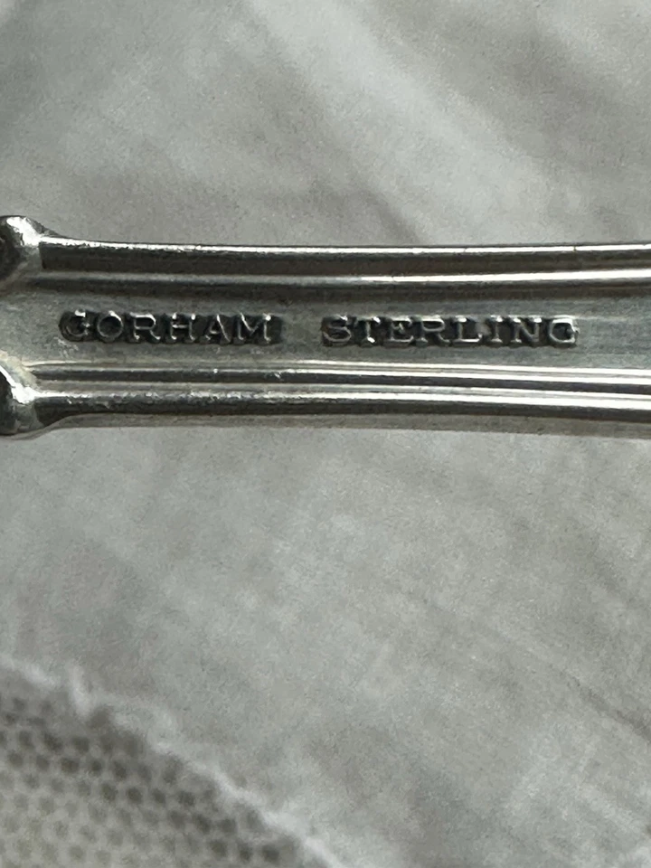 Gorham Chantilly cucharadita(s) de plata de ley - 5 3/4" - sin monograma - Juego de 4. Foto 4 de 4