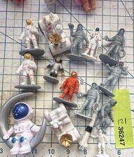Astronaut Space Explorer NASA vtg figure playset bundle