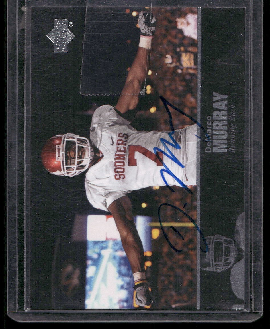 DeMarco Murray Upper Deck College Legends Autograph #86 Base