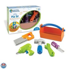 New Sprouts Fix It , Fine Motor, Pretend Play Toy Tool Set, 6 Piece, Ages 2 