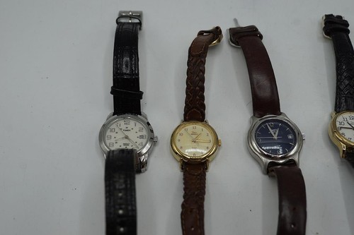 Lot De 4 Femmes Timex Montres Bracelets de Montre pour Femmes - Photo 3 sur 5