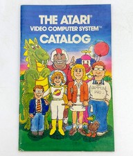 MANUAL ONLY 1980 Atari 2600 Game Catalog CO14356-Rev. E SHIPS FREE NO TRACKING