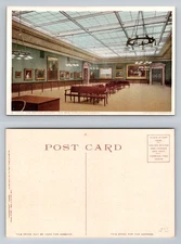 New York, NY-New York, Public Library Picture Gallery Art Hall Vintage Postcard