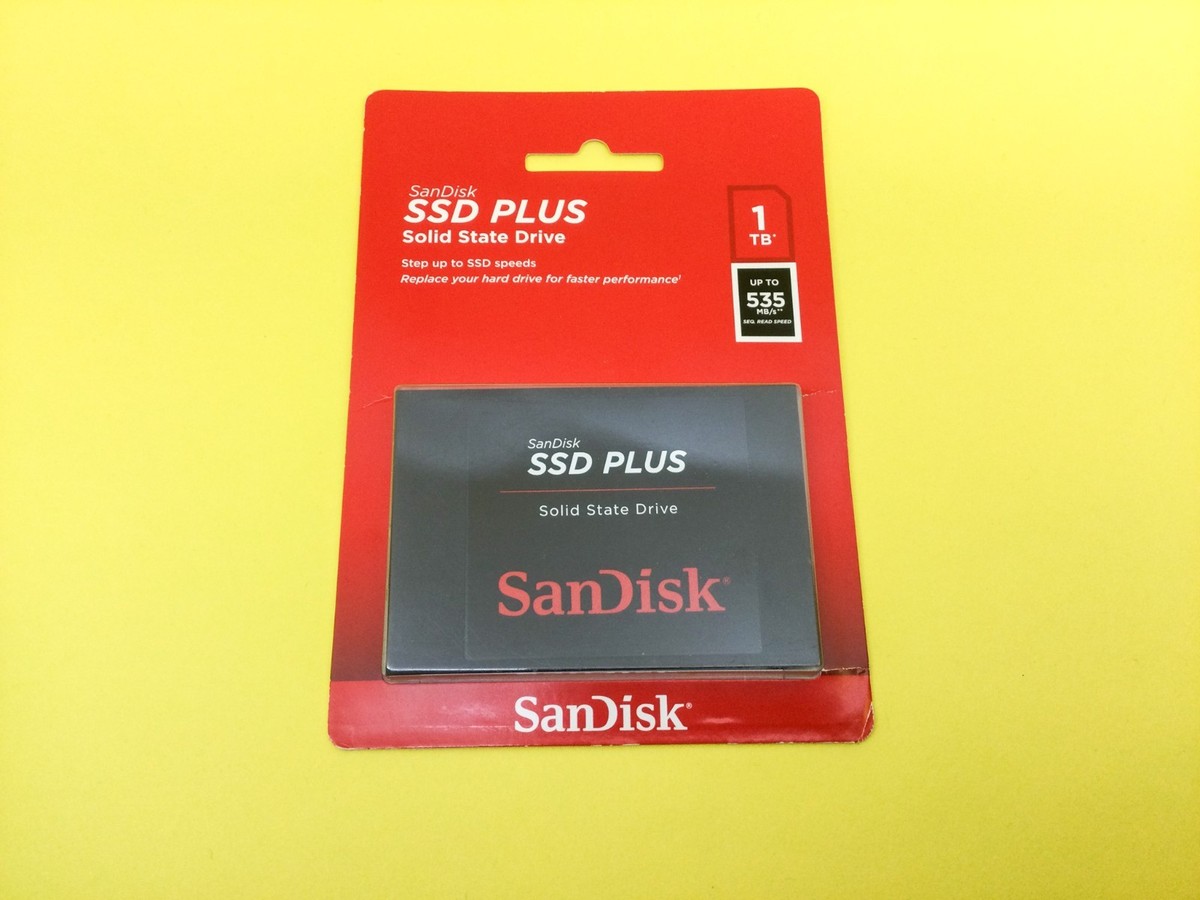 SanDisk SSD PLUS ソリッドステートドライブ 480GB J26 SDSSDA-480G-J26