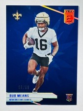 2024 Donruss Elite Bub Means Blue RC /99 Saints