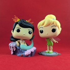 FIGURAS FUNKO POP PETER PAN 70 ANIVERSARIO CAMPANILLA Y SIRENA ¡Envío Gratis!