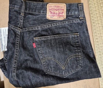 Levi's 501 Straight Fit Men's Jeans Button 38 x 30