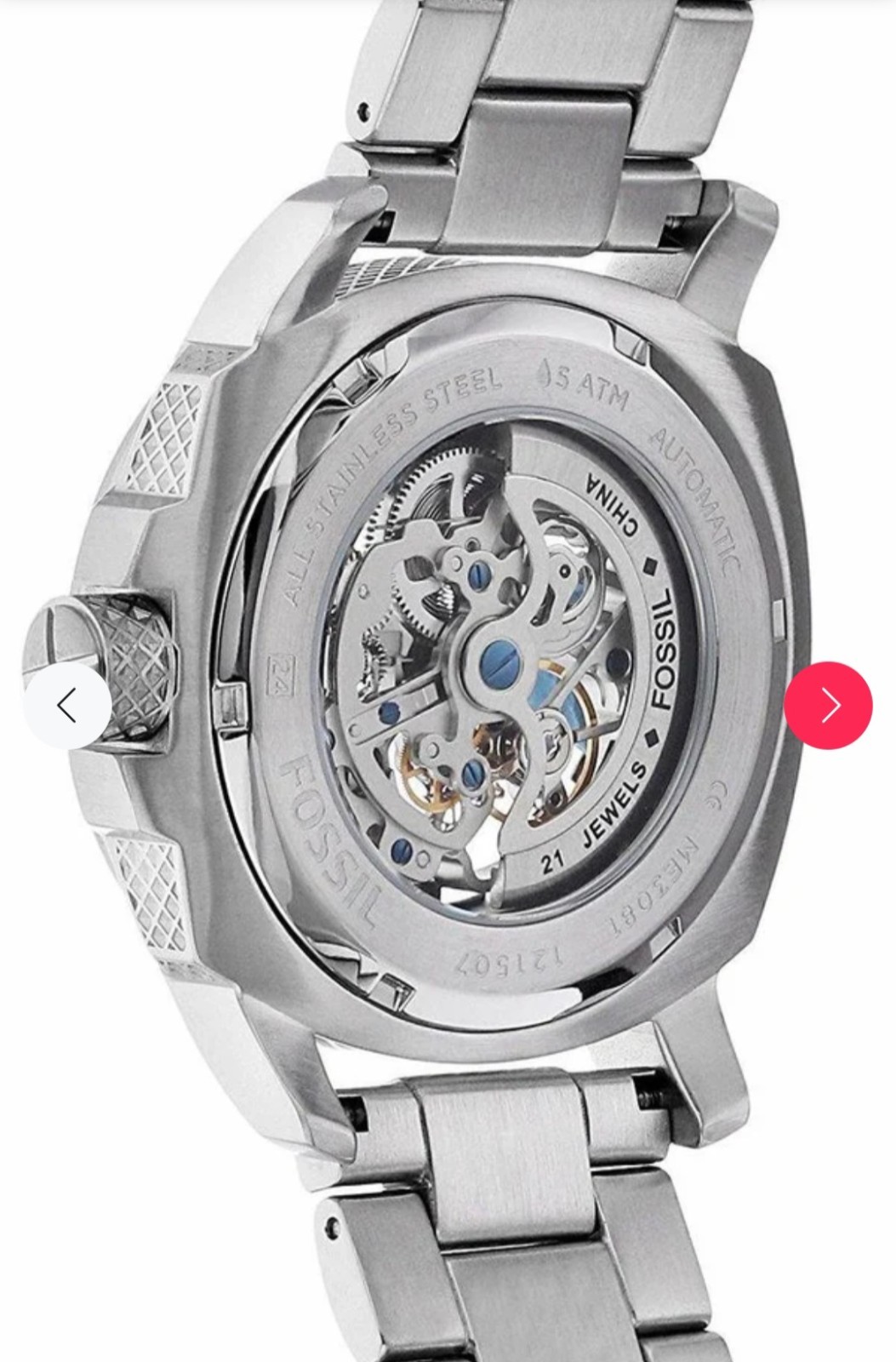 Fossil Men's Modern Machine Automatic Stainless S… - image 4