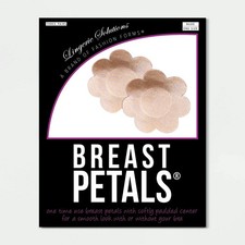 Fashion Forms Women's Lingerie Solutions Breast Petals Nude 3 Pack