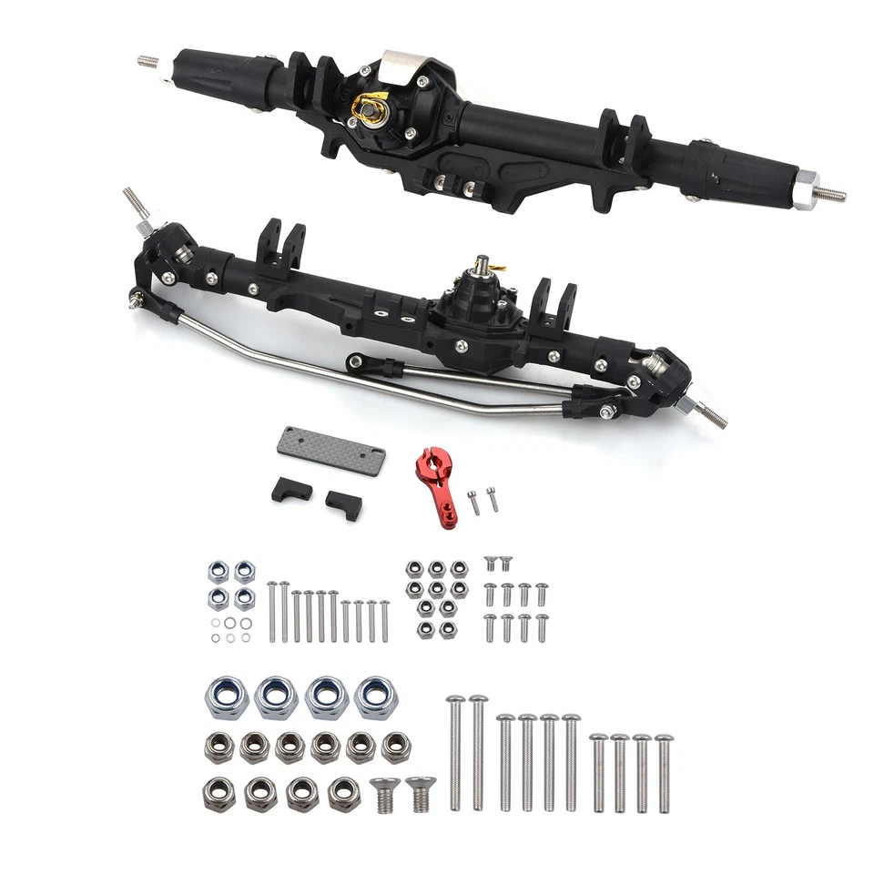 1:10 RC Crawler Metal Axle For Axial Wraith 90018 90020 90045 RR10 90048 90053 A - Image 2 of 4