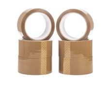 Brown Heavy Duty Packaging Tape 1.88 Inch x 72 Yards Shipping Moving 6 Rolls