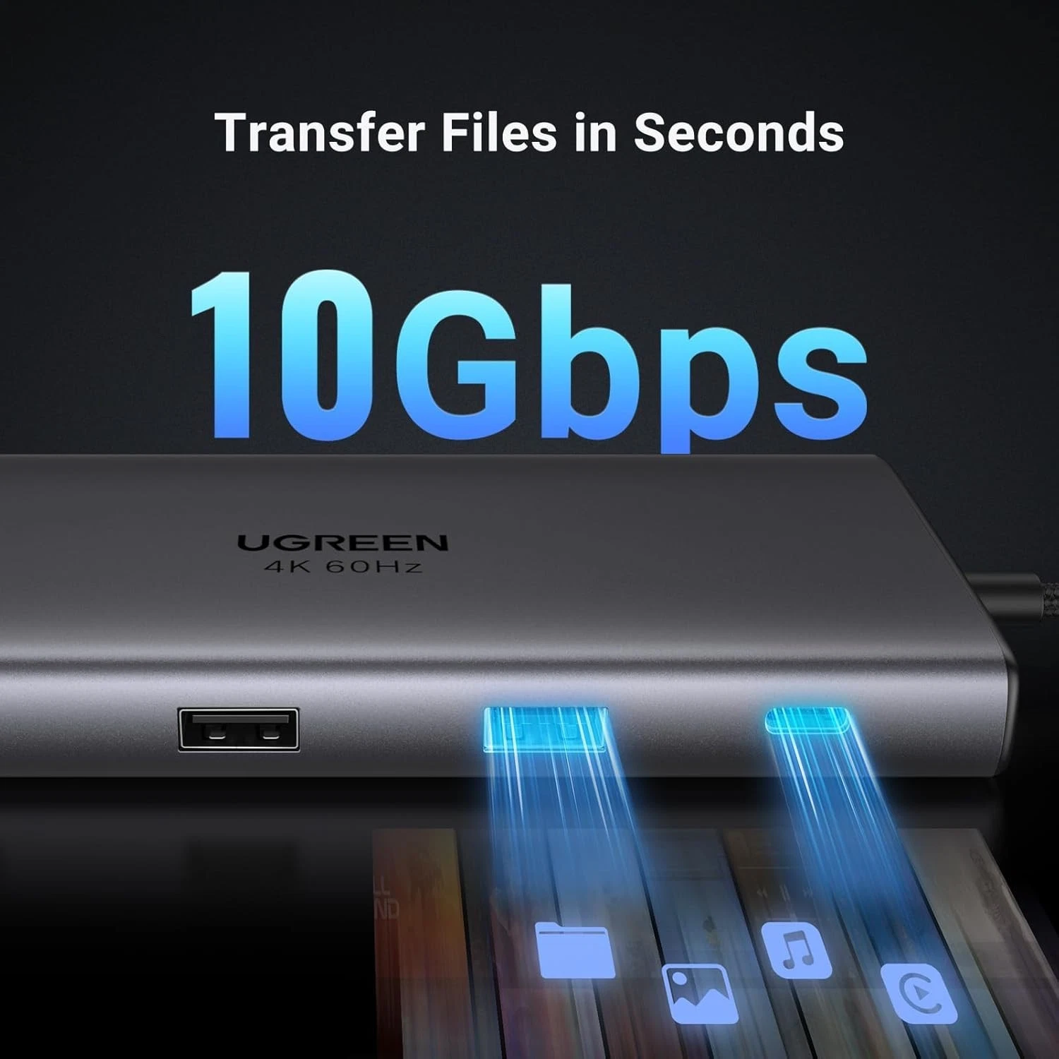 UGREEN Revodok Pro 109 USB C Hub - Thumbnail 2