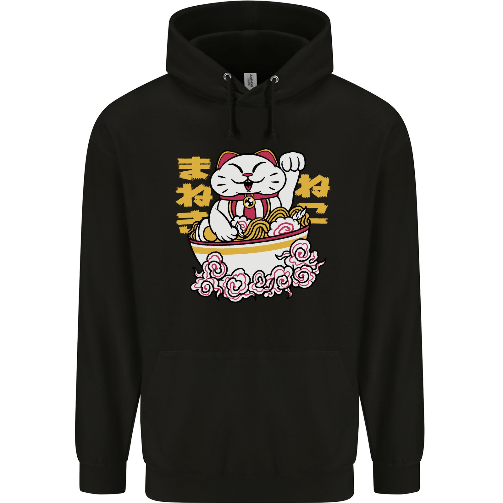 Sudadera Para Hombre Lucky Cat De 80% Algodón
