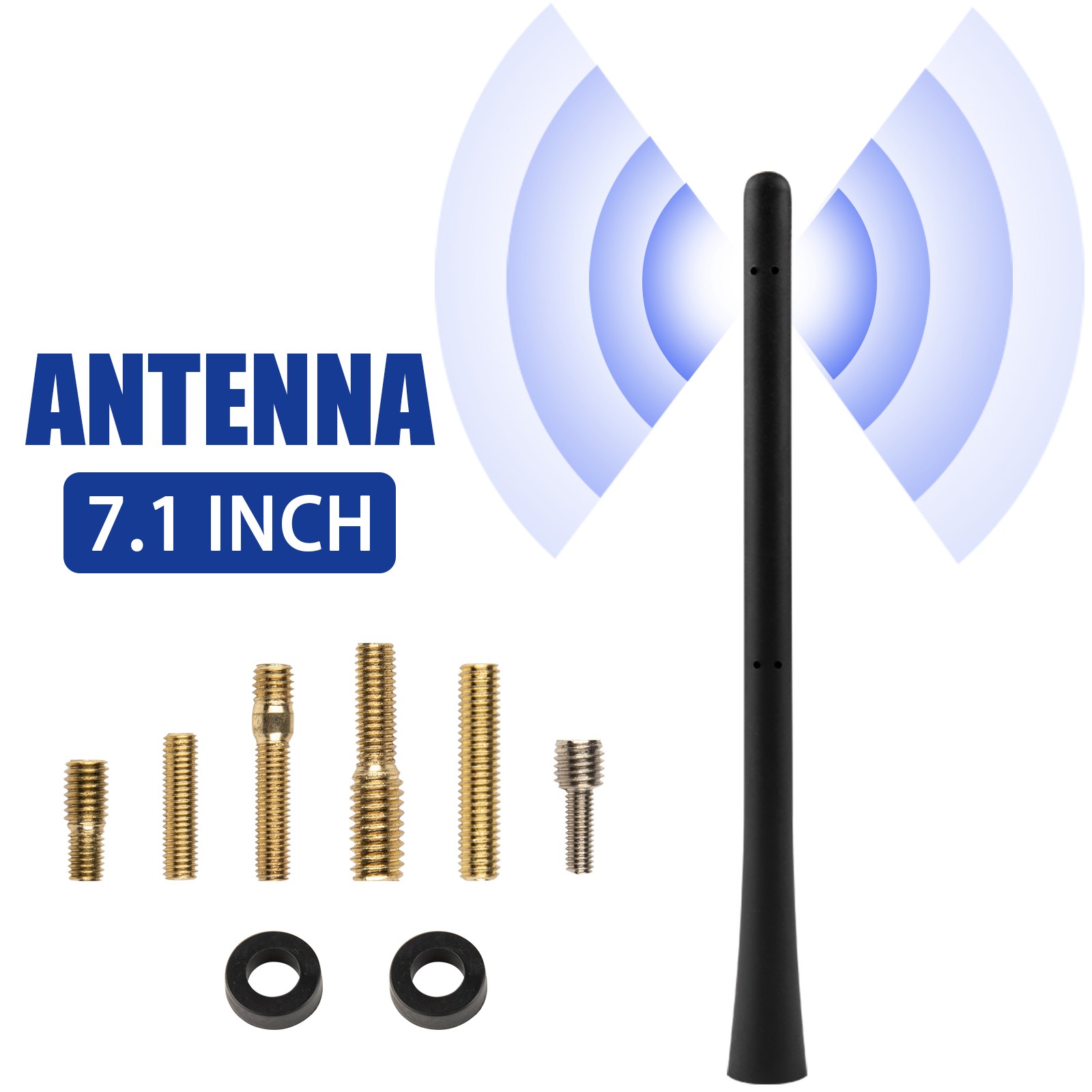 8" Short Aerial Antenna AM/FM Radio Reception For Suzuki Grand Vitara 2008