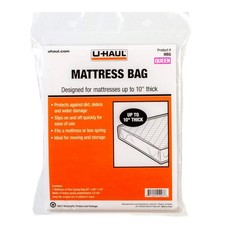 1 Pack Queen Mattress Bag Heavy Duty Plastic For Moving Storage 92x60x10 In