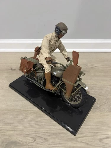 GI Joe 12 in US ARMY COURIER & HARLEY DAVIDSON