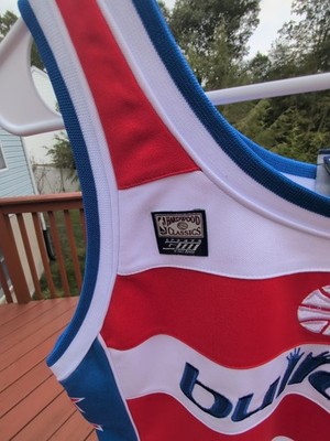 Hardwood Classics NBA Washingtpn Bullets Jersey Dress Size XL