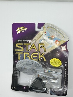 Johnny Lightning Star Trek TNG U.S.S. Enterprise NCC-1701-D Space Ship