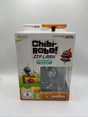 Chibi-Robo!: Zip Lash - Special Edition amiibo (Nintendo 3DS) NEU & OVP