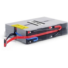 CyberPower RB1290X4F Wired Replacement Battery Cartridge 12V 9Ah Sealed, 4 in 1