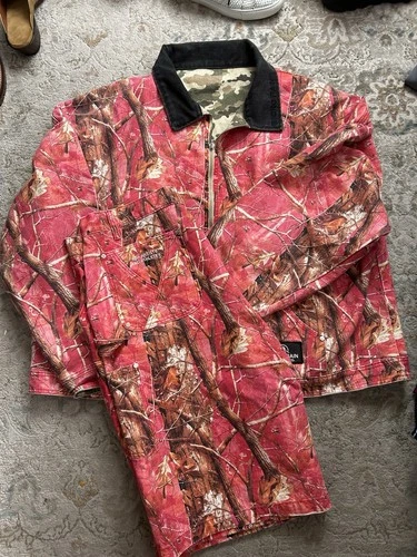 Ryoko Rain Reversible Camo Work Jacket & Shorts Set Men’s Size XXL (38) GREAT video thumbnail